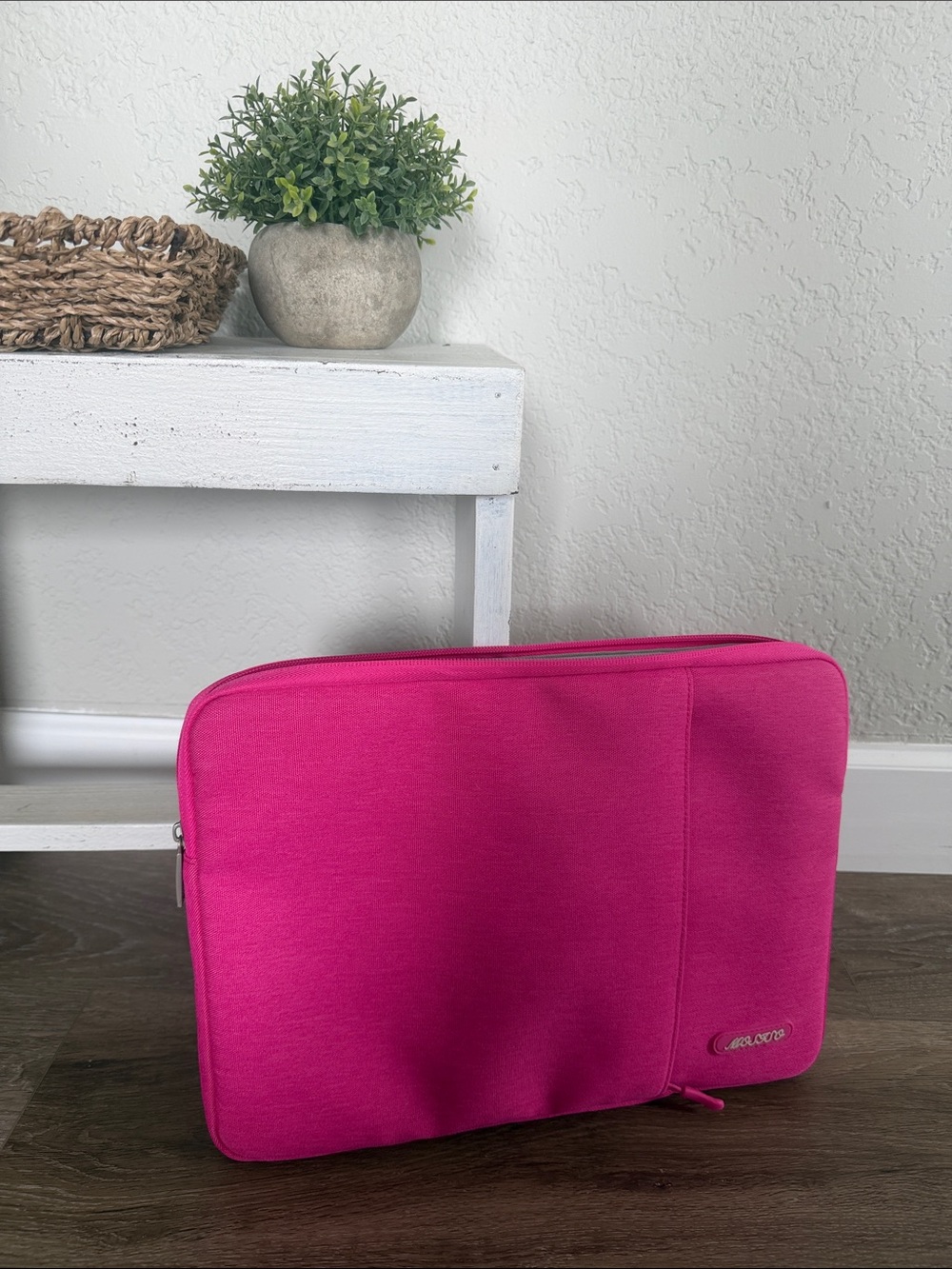 Pink Laptop Sleeve Case for Women - Slim Protective Bag